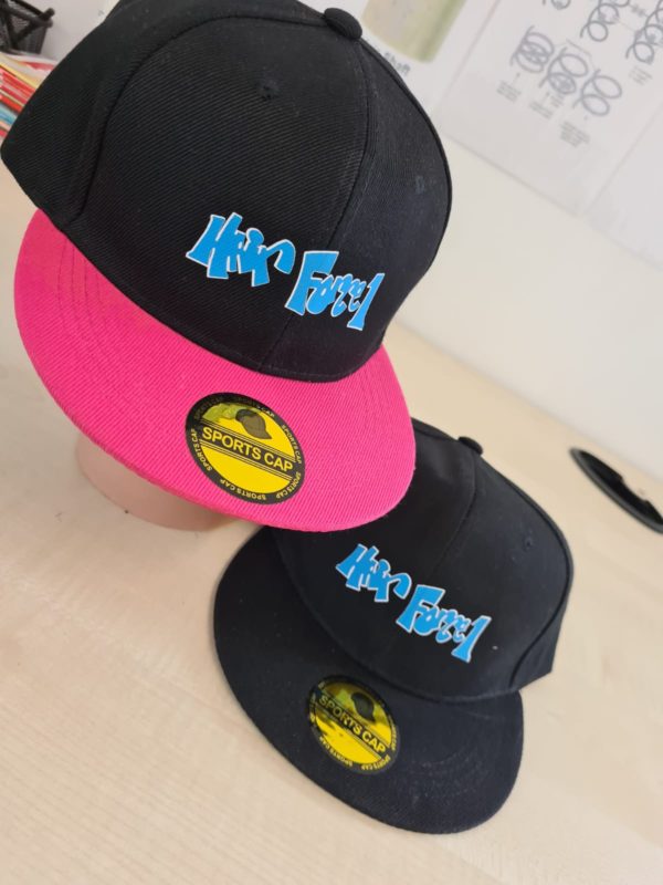 Hair Force 1 Hat (Pink Visor) - Image 2